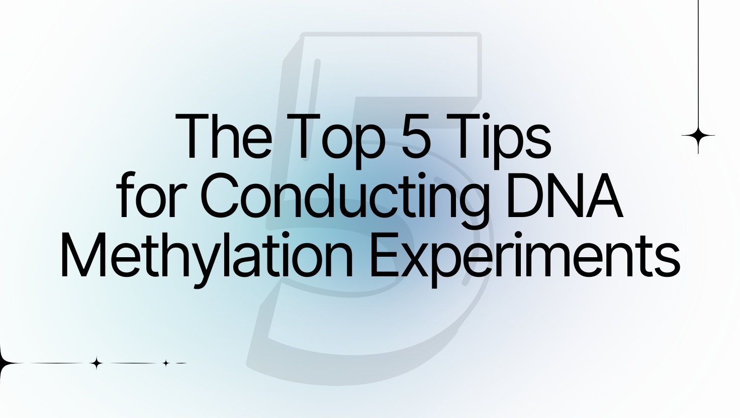 The Top 5 Tips for Conducting DNA Methylation Experiments (1)