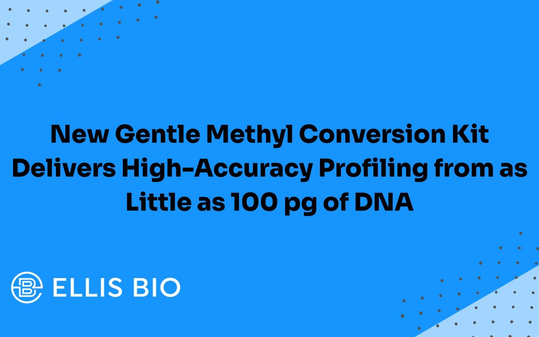 New Gentle Methyl Conversion Kit Delivers High-Accuracy Profiling from as Little as 100 pg of DNA